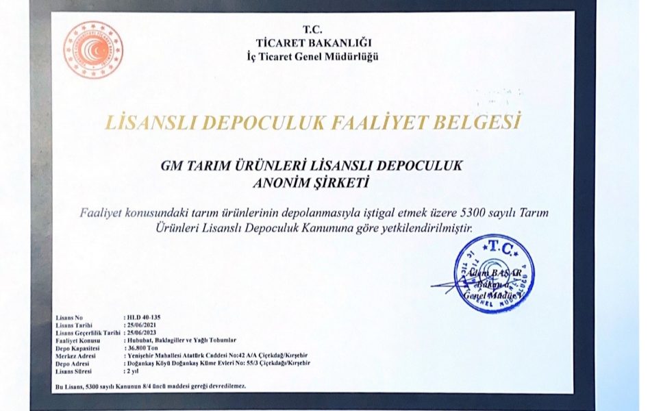 GM LİDAŞ LİSANS YENİLEME